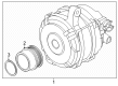 Ford Ranger Alternator Diagram - MB3Z-10346-P