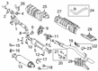 Ford Transit-250 Muffler Strap Diagram - CK4Z-5260-B