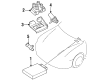 Mercury Tracer Engine Control Module Diagram - F7CZ-12A650-YE