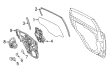 Ford Fiesta Window Run Diagram - AE8Z-5825766-F