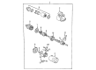Ford Focus Starter Diagram - F3RZ-11002-ARM