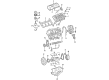 Ford E-250 Econoline Crankshaft Pulley Diagram - XL3Z-6B321-AA