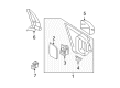 Ford Freestyle Mirror Actuator Diagram - 3F2Z-17D696-AB