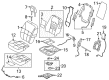 Ford Edge Seat Covers Diagram - CT4Z-7862901-EB
