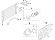 Ford Radiator fan Diagram - CV6Z-8C607-S
