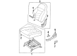 Ford Aspire Seat Covers Diagram - F4BZ6160053A