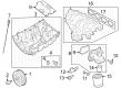 Ford Explorer Oil Pan Baffle Diagram - P2GZ-6687-A