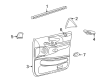 Lincoln Blackwood Door Seal Diagram - YL3Z-1621457-AA