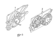 Ford Focus Radiator fan Diagram - 3S4Z-8C607-A