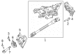 Ford Edge Steering Column Diagram - BT4Z-3C529-C