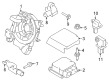 Ford F-150 Lightning Air Bag Control Module Diagram - RL3Z-14B321-C
