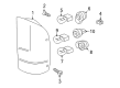 Ford E-150 Light Socket Diagram - 2U5Z-13411-CA