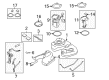 Lincoln MKS Fuel Sending Unit Diagram - 8A5Z-9A299-A
