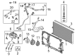Ford F-250 Super Duty A/C Compressor Clutch Diagram - 8L3Z-19D798-B