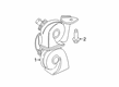 Ford Transit Connect Horn Diagram - KV6Z-13801-C