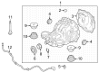 Ford Police Interceptor Utility Crossmember Bushing Diagram - L1MZ-4B424-A