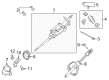 Ford Steering Column Diagram - CL8Z-3C529-D
