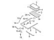 Mercury Mariner Weather Strip Diagram - 8L8Z-7851884-AA