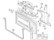 Ford Bronco Door Hinge Diagram - M2DZ-7826800-C