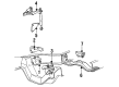 Ford Explorer Sport Trac Engine Mount Torque Strut Diagram - F5TZ-6068-A