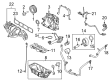 Ford Engine Oil Cooler Diagram - 7S7Z-6B856-B