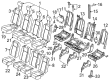 Ford Transit-350 HD Seat Covers Diagram - HK4Z-9966600-CAC
