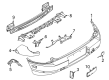 Ford Bronco Sport Bumper Cover Diagram - M1PZ-17906-SB