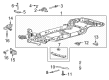 Ford Bronco Axle Beam Diagram - SB3Z-5005-B