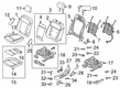 Ford Ranger Seat Covers Diagram - MB3Z-2162901-DA