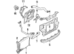 Ford Tempo Coolant Reservoir Hose Diagram - E63Z8260B