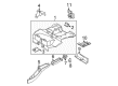 Ford Focus Floor Pan Diagram - 6S4Z-6311215-A
