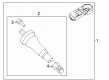 Ford F-150 TPMS Sensor Diagram - PR3Z-1A189-M