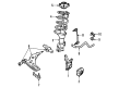 Ford Mustang Strut Housing Diagram - 9R3Z-18124-G
