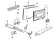 Mercury Sable Door Hinge Diagram - F7DZ7411640AA