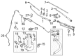 Ford E-Transit Wiper Linkage Diagram - CK4Z-17566-B