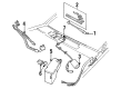 Ford Thunderbird Windshield Washer Fluid Reservoir Diagram - E4SZ-17618-B