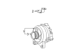 Ford Expedition Alternator Diagram - F7PZ-10346-KARM2