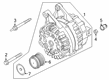 Ford Escape Alternator Diagram - JX6Z-10346-K