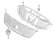 Mercury Milan Grille Diagram - AN7Z-8200-A