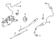 Lincoln Navigator Windshield Washer Nozzle Diagram - SL7Z-17603-A