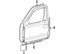 Lincoln Continental Door Seal Diagram - XF3Z-5420708-AAD