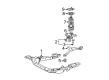 Ford Taurus Axle Beam Diagram - 4F1Z-5C145-AA