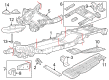Ford F-150 Front Cross-Member Diagram - FL3Z-5019-Z