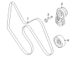 Ford Mustang Drive Belt Diagram - AR3Z-8620-A