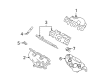 Ford Exhaust Manifold Diagram - 7T4Z-9430-C