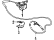 Lincoln Speedometer Cable Diagram - XF3Z-9A825-AA