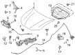 Ford Mustang Mach-E Hood Release Cable Diagram - LJ8Z-16916-B