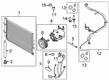 Ford Transit-250 A/C Compressor Diagram - BK3Z-19703-D