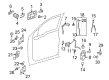 Ford Interior Door Handle Diagram - CL3Z-1522600-FA