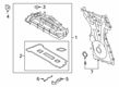 Ford Escape Timing Cover Diagram - K2GZ-6019-C